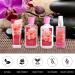 Japanese Cherry Blossom Luxury Bath & Body Kit - 3oz Gift Set for Home Spa - Body Lotion, Shower Gel, Cream & Fragrance Mist - Buy Online on GoSupps.com