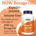 Now Foods Borage Oil 1000mg 120 Softgels - Lab-Tested, Soy Free, Gluten Free, Non-GMO - Buy Online on GoSupps.com