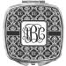RNK Shops Monogrammed Damask Compact Makeup Mirror (Personalized)