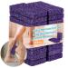 Sukh 20pcs Pumice Stone for Feet - Foot Scrubber Dead Skin Remover Purple Spa Salon Foot Scrubber Sponge Foot Pumice Stone Foot Sanding Sponge for Heavy Callused Feet Foot Care Kit Set for Women Man.