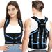 WellSync Back Support Brace Posture Corrector for Women Men Adjustable Back Straightener Support Upper Lower Back Lumbar Support for Scoliosis and Hunchback Spine Back Pain Posture Trainer(L) L (105-115CM)