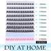 Colored Eyelash Extension Clusters 120 Pcs | CC Curl 8-16mm | 3 Colors | Wispy Volume Individual Lashes | DIY Eyelash Extensions - Buy Online on GoSupps.com