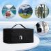 Generic Hair Blower Dryer Holder Hair Dryer Brush Organizer Dual Zippers Anti Scratch Portable 35x14x15cm Hair Dryer Travel Case - Buy Online on GoSupps.com
