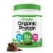 Orgain Organic Vegan Protein Powder, Creamy Chocolate Fudge - 21g of Plant Based Protein, Low Net Carbs, Non Dairy, Gluten Free, Lactose Free, No Sugar Added, Soy Free, Kosher, 1.02 Pound Chocolate 1lb Plant Based Protein Powder