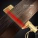 Hair Smoothing Brush - Ion Technology & Ceramic Coating for Wet/Dry Hair | Black Gold - Buy Online on GoSupps.com