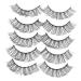FRCOLOR 5 Pairs Thick False Eyelashes Natural False Eyelashes Eyelash Accessories Eyelashes Stuff False Eyelashes Natural Look Pesta as Postizas Russian Strip Eyelashes Extension Bar