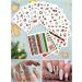 72 Sheets Christmas Nail Art Stickers EBANKU 3D Water Transfer Nail Decals Stencil Manicure Nail Salon DIY Nail Art Tips Decorations for Women Kids - Buy Online on GoSupps.com