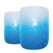 Shop Bling Art Blue Gel Ombre French Squoval False Nails - 24 Elegant Fake Nails for Instant Glam - International Shipping Available - Buy Online on GoSupps.com