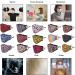 Washable Reusable 3-Layer Cotton Cloth Face Mask - Mix Color Leopard Print | One Size Fits Most - International Shipping - Buy Online on GoSupps.com