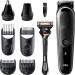 Braun 8-In-1 All-In-One Series 5 Grooming Kit | MGK5260 | Gifts for Men | UK 2 Pin Plug | Black/Grey - Buy Online on GoSupps.com