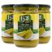 Lara - Wild cucumbers pickled in vinegar - spicy snack pickled cucumber - brine 660 g (drained weight 400 g) (3 x 660 g)