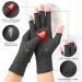 2 Pairs Fingerless Compression Gloves for Hand Care | Carpal Tunnel Relief & Daily Comfort - Ideal for Typing & Office Use - Buy Online on GoSupps.com