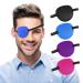 PAFUWEI Eye Patch 4 Pcs Single Eye Patches Left or Right Eyes Adjustable Size Pirate Eye Patch for Adults and Kids Eyepatch for Lazy Eye or Amblyopia