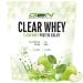 Clear whey isolate protein shake - fruity & refreshing protein shake - high -quality whey protein isolate (900g green Apple) Green apple