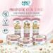 ARKO NEM Prebiotic Vegan Face & Body Cream 250ml - Paraben-Free Silicone-Free Alcohol-Free Moisturizer for All | 48-Hour Hydration with Almond Milk - Buy Online on GoSupps.com