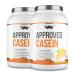 Wfn Approved casein - casein protein powder - lemon cheesecake - 2x 1 kg - creamy casein protein shake - very good soluble casein protein powder - 66 portions - made in Germany - external laboratory test lemon cheesecake 1 kg (2 Pack)