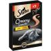 Sheba Creamy Snacks-creamy cat geli with chicken & cheese-practical sticks to lick from hand-7 x 9 x 12g chicken and cheese 12 g (63 pack)
