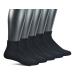 Yomandamor Men's 5 Pairs Bamboo Non-binding Flat-Knit Ankle Diabetic/Dress Socks with Seamless Toe(Big and tall available) 12-16 5 Pairs Black