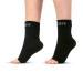 Plantar Fasciitis Premium Foot Sleeves Compression Foot Socks for Heel Arch Support Pain Relief 1 Pair Black Unisex Women's Large Men's Medium