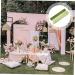 STOBOK 1 roll Prop Gauze Handrail Ribbon Decor Craft Stair Decorative Mesh Tulle Diy Dress Party Wedding 0.01X49X3000CM Green - Buy Online on GoSupps.com