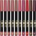High Pigment Matte Lip Crayon Set - 10PCS Long Lasting Lip Liner & Lipstick Pencils | International Shipping Available - Buy Online on GoSupps.com