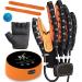 Rehabilitation Robot Gloves for Stroke Hemiplegia Patients Equipment for Hand Pain Relief Therapy Hand Exerciser Aids Robotic Glove(Size:Right Hand S Color:Orange) Right Hand S Orange