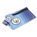Manchester City FC Official Football Fade Design Pencil Case (One Size) (Light Blue/Blue)