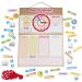 Magnetische Kinder Kalenderuhr Lernspiel Datum Wetter & Zeit f r Wand oder K hlschrank 43x32cm | Ideal als Geburtstagsgeschenk f r Kinder in Schule & Kindergarten - Buy Online on GoSupps.com