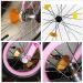 Vicduekg 12-Piece Bike Reflector Set - Front & Spoke Cat Eye Reflectors for MTB & Kids | Enhanced Safety in Yellow - Buy Online on GoSupps.com