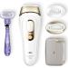 Buy Braun IPL Silk Expert Pro 5 Hair Removal Device for Women & Men - Faster Safer Alternative to Laser - Includes 2 Attachments - Designed in Germany - PL5157 - White/Gold - Buy Online on GoSupps.com