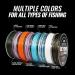 Beyond Braid Braided Fishing Line 20LB (300 Yards) - Abrasion Resistant, No Stretch, Super Strong - Blue Camo, Moss Camo, White, Green, Pink, Blue - 4 Strand 8 Strand - Buy Online on GoSupps.com