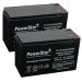 PowerStar Replacement Battery for Compatible with APC BX1500G UPS Replacement Batteries - Set of 2