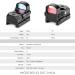 Hawke Sights 1x 3 MOA - High-Performance Black Sights for Precision Shooting | International Shipping Available - Buy Online on GoSupps.com