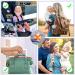 Orzbow Silicone Dummy Case Pacifier Holder Case w/Strap BPA-Free Soother Pod Baby Holder Case Panda Pacifier Holder Storage Box for 2 Dummies Lightweight and Easy Clean Dummy Box (Grey) Grey 1 Pack - Buy Online on GoSupps.com