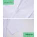 SAMDEEMI Unisex Matte Graduation Gown for High School/Bachelor/Choir/Pulpit Robe - White 51 - Buy Online on GoSupps.com