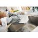 Full Circle Splash Patrol Natural Latex Cleaning Gloves - Gray Large Size - 1 Pair - Buy Online on GoSupps.com