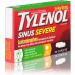Tylenol Sinus Severe Daytime Caplets - 24 ct | Acetaminophen Guaifenesin Phenylephrine HCl - Buy Online on GoSupps.com
