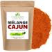 Epices CAJUN 100% Naturelle - M lange Marinades Epices pour Assaisonnement CAJUN 100g - Cuisine cr ole antillaise - Sachet Fra cheur Herm tique Refermable