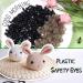 TOAOB 150pcs 6mm Black Plastic Safety Eyes for Stuffed Animals & Crafts - Buy Online on GoSupps.com