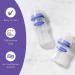 Lansinoh Momma Breastmilk Feeding Bottle | NaturalWave Slow Flow Nipple | 5oz Transparent | 1-Pack - Buy Online on GoSupps.com