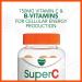 Vicks Super C Vitamin C Gummies - Immune Support Supplement with B Vitamins and Antioxidants - 36 Citrus Flavored Gummies - Buy Online on GoSupps.com