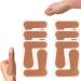Big Toe Brace Straps Self Adhesive Thumb Big Toe Straighteners Tape 12Pieces Toe Hallux Valgus Corrector Brace Straps(Complexion).