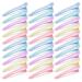 Ryalan 30pcs Hair Clips for Styling Professional Non-Slip Colorful Plastic Duckbill Alligator Hair Barrettes Pins DIY Accessories Hairpins for Women  Baby Kids and Girls (30 Pieces  Colorful) 30 Count (Pack of 1) Colorfu...