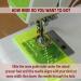 Madam Sew Seam Allowance Ruler and Magnetic Seam Guide for Sewing Machine | Perforated Seam Gauge for Perfect Straight Line Hems | Includes Pivot Point and Trim Line - Buy Online on GoSupps.com
