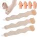 3pcs Toe Separator & Bunion Corrector Set | Gel Toe Spacers for Hallux Valgus | Adjustable Elastic Fabric Bandage - Buy Online on GoSupps.com