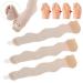 Silicone Toe Separator & Straightener Set - 3 Piece Kit for Hallux Valgus Correction, Bunion Relief - Universal Size for Men and Women - Buy Online on GoSupps.com