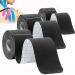 Kinesiology Tape Pro Athletic Sports (3 Rolls 60 Precut Strips) Waterproof Breathable Latex Free Tape for Ankle Wrists Knees Elastic Running Tennis Swimming Football Sports Activities Tapes (Black) 3 pack Black