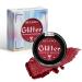 Buy Afflano Single Red Eyeshadow Palette - Shimmery Ultra Pigmented Dark Red Glitter for Multi-Dimensional Eye Looks | Perfect for Christmas Makeup | International Shipping Available - Buy Online on GoSupps.com