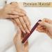 P2P Colorful Nail File Strips - Double Sided Nail Buffers for Manicure and Pedicure - Shaping and Smoothing Toenails and Fingernails (Regular 10) - Buy Online on GoSupps.com