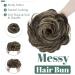 Buy Sego Large Hair Part with Rubber Band - Dark Brown & Golden Hair Tie for Women | Perfect for Ponytail Braid & Bun | 55g Hair Extensions - Buy Online on GoSupps.com